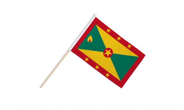 Grenada Hand Flags